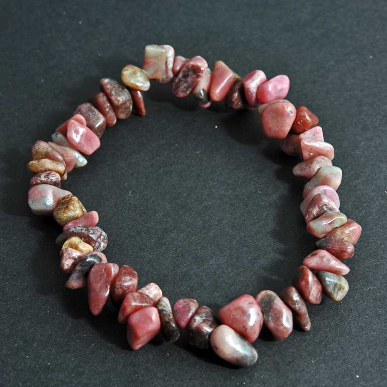 bracelet baroque rhodonite boutiqueesoterique