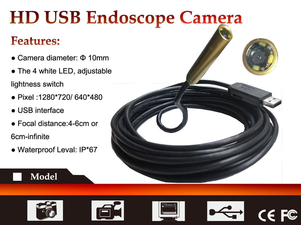 Video Technology Fwd HD USB Endoscope cameras