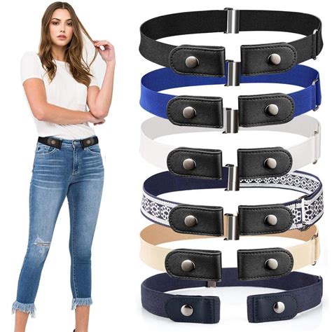 Ceinture Élastique Sans Boucle&nbsp;Femme