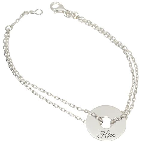 Bracelet Avec Prenom&nbsp;Gravé