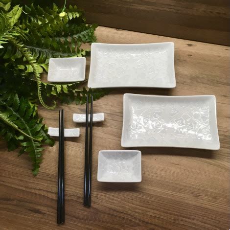 Kit Sushi Porcelana