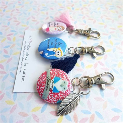 Porte Clé Personnalisé Nounou