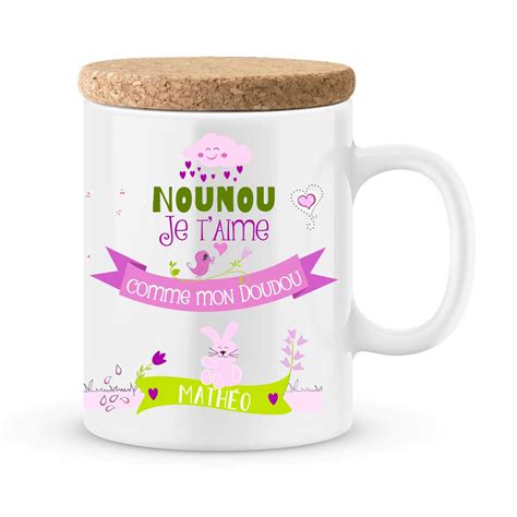 Mug Personnalisé Nounou