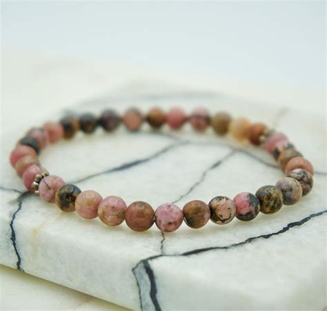 Bracelet Rhodonite Signification