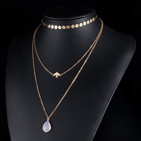 Collier 3 Rangs&nbsp;H&M