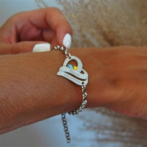 Bracelet Avec Coeur Prénom