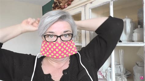 Masque Sans Machine A Coudre Youtube