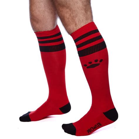 Chaussette Antidérapante Foot Rouge